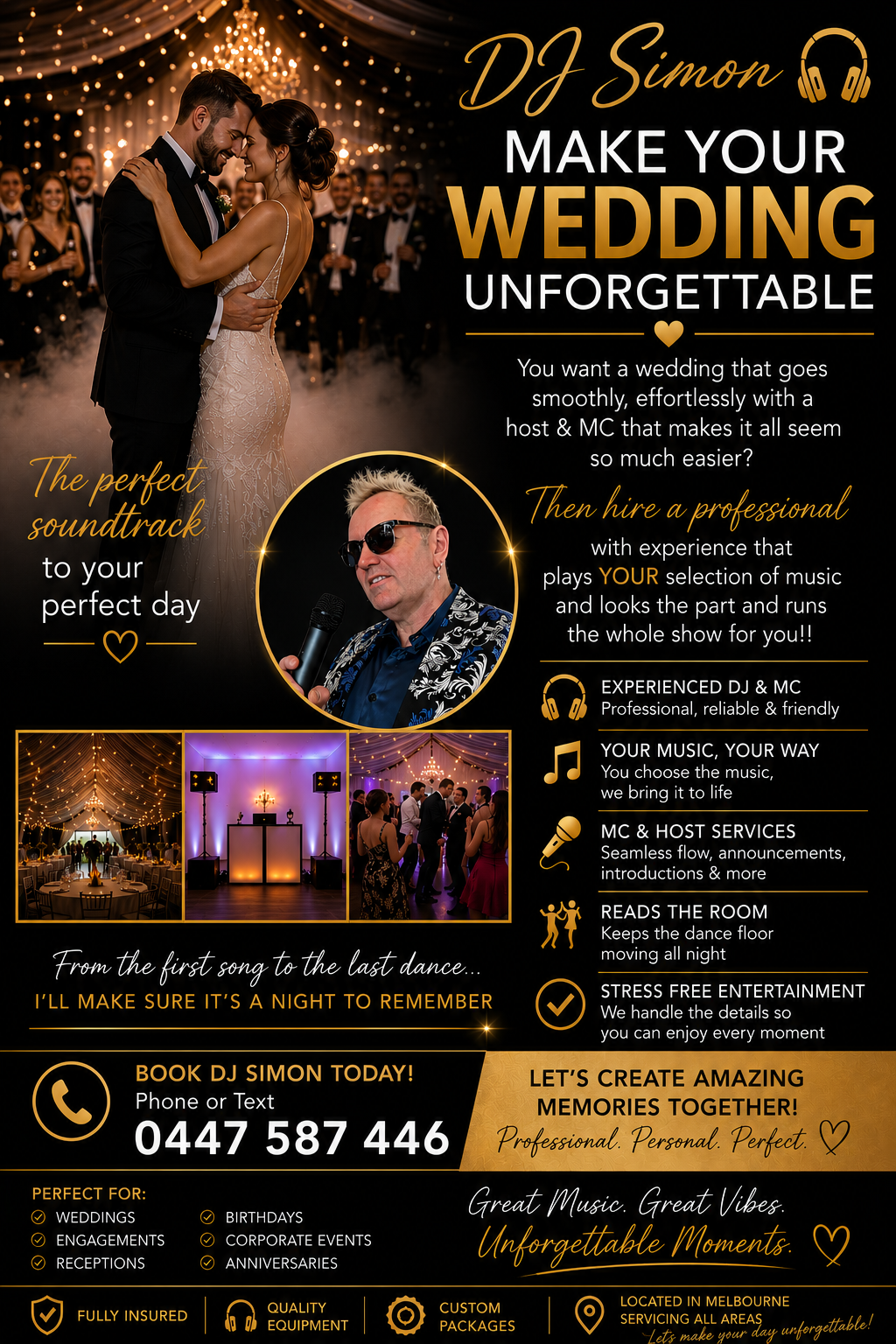 DJ Hire - Melbourne & Mornington Peninsula - Deposit $100