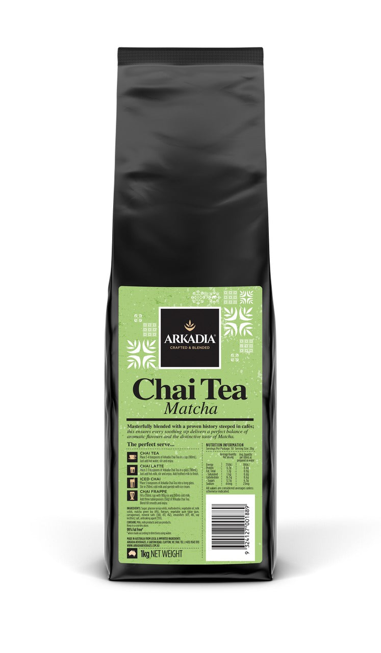Arkadia Matcha Green Tea x 1kg Bag - HunterMe
